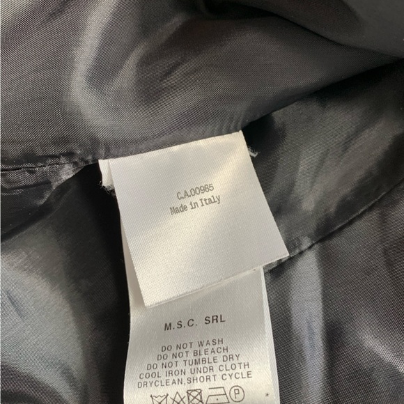 Giorgio Armani Black Label houndstooth peplum jacket - Picture 5 of 7